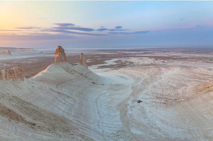 The Ustyurt Plateau in Kazakhstan - photo: Tatiana/ stock.adobe.com