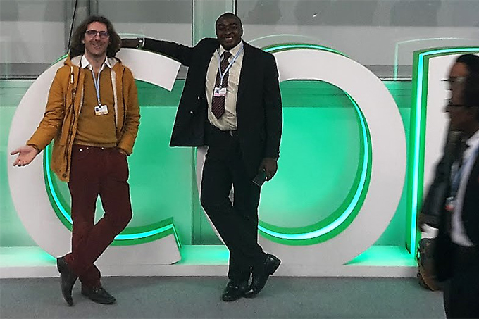 AfriBiRds meeting at UNFCCCOP24 in Germany.