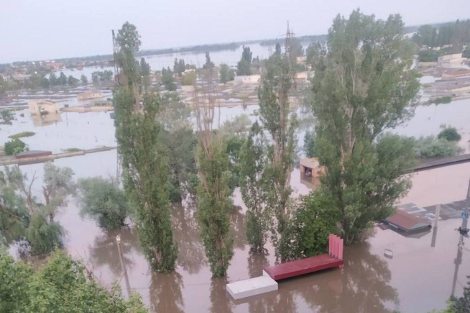 Flooding - photo: NABU/ Oleg Dudkin