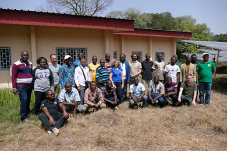 AfriBiRds monitoring workshop at Comoé, Côte d'Ivoire.